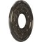 Ekena Millwork Baltimore PVC Ceiling Medallion (Canopies up to 4 1/4"), 10"OD x 3 1/2"ID x 3/4"P, Metallic Charcoal CMP10BACCH - alternate 5